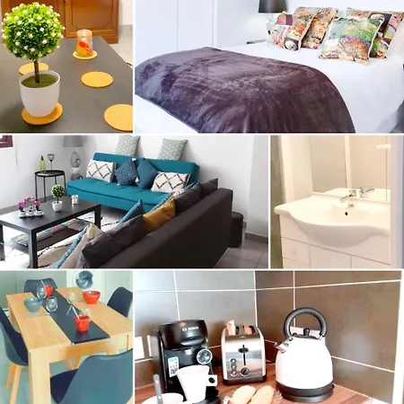 Appartement Sejour Avec Petit-dejeuner A La Demande A 20 Minutes De L'espagne A La Douceur Catalane Perpignan