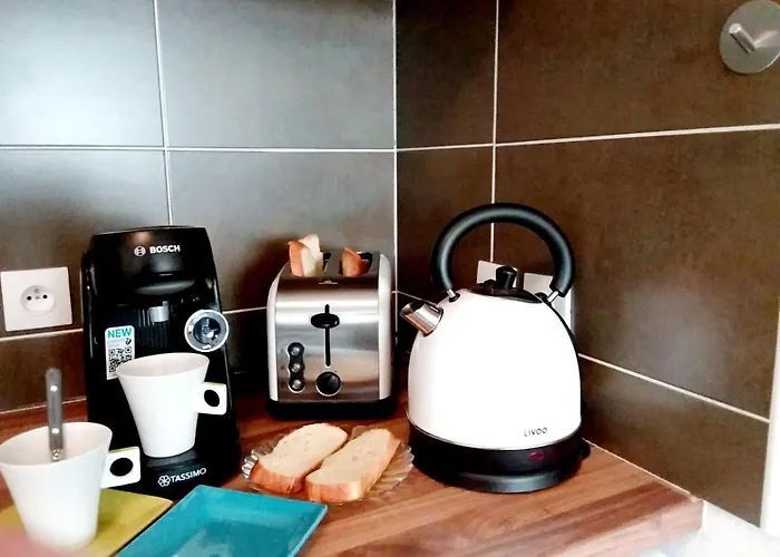 Apartamento Avec Petit-déjeuner à La Demande à 20 Minutes De L'espagne à La Douceur Catalane Perpiñán